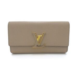 Louis Vuitton Long Wallet Portefeuille Capucines Taurillon Galle
